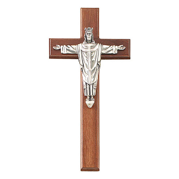 Walnut Crucifix--Christ the King
