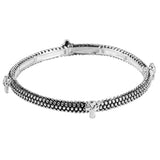 Stretch Bracelet Multi Crosses