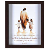 Framed Art Let The Little Children Come
