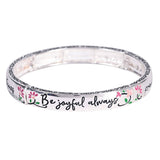Stretch Bracelet Thessalonians 5 Floral