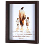 Framed Art Let The Little Children Come