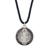 Black St. Benedict Medal Pendant