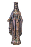 Our Lady of Sorrows Triptych Statue in Cold Cast Bronze 11"