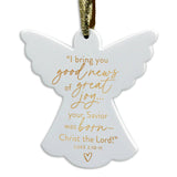 LCP Christmas Ornament Good News Angel