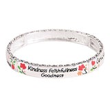 Bracelet Fruit of the Spirit Floral Tile