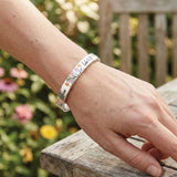 Bracelet Colorful Wildflower Faith Tile
