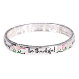 Stretch Bracelet Thessalonians 5 Floral