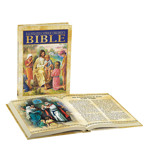 Illustrated Catholic Children's Bible - Hardcover