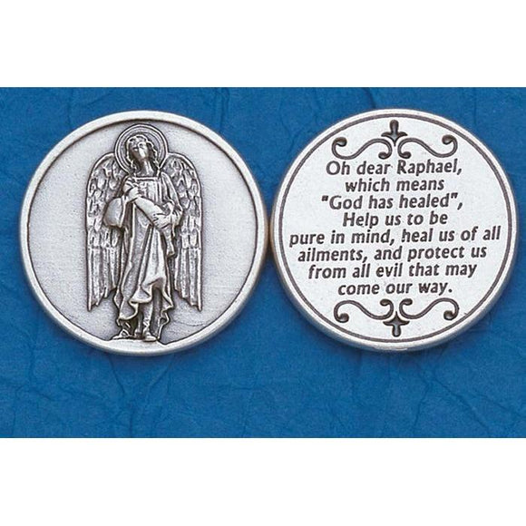 Pocket token- St. Raphael