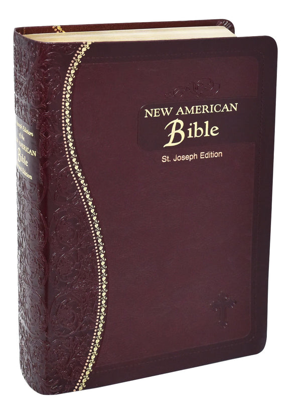 St. Joseph NABRE (Gift Edition - Medium Size)/BURGANDY