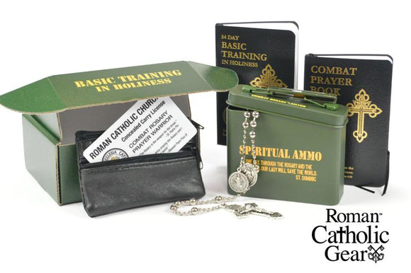 Combat Rosary--Basic Training Pack Silver