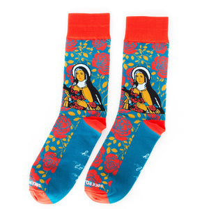 Sock Religious ™  Adult Socks--ST. THERESE
