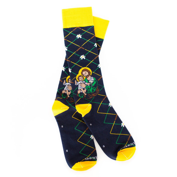 Sock Religious ™  Adult Socks--St. Joseph