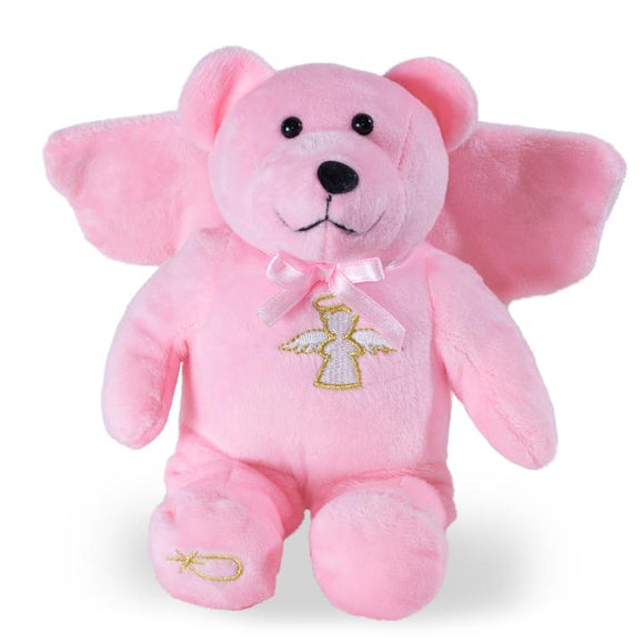 Guardian Angel Bear - Pink