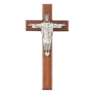 Walnut Crucifix--Christ the King