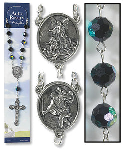 Black Auto Rosary